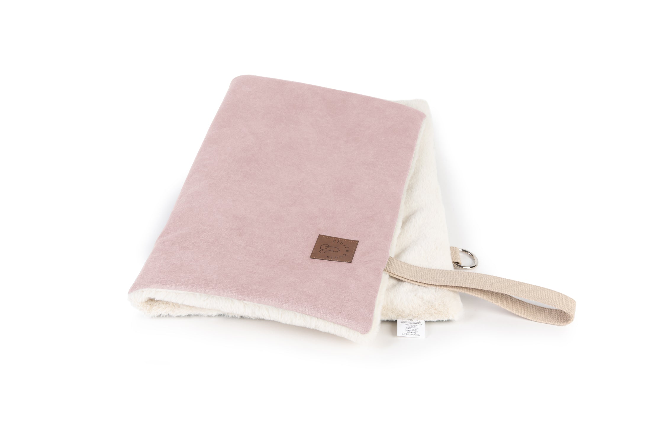 Portable Lounge Mat Fluff and Boots (Rose Quartz)